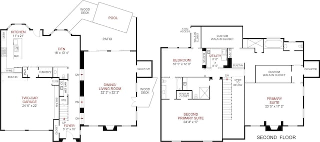 4678 Christopher Pl, Dallas, TX 75204 - room layout