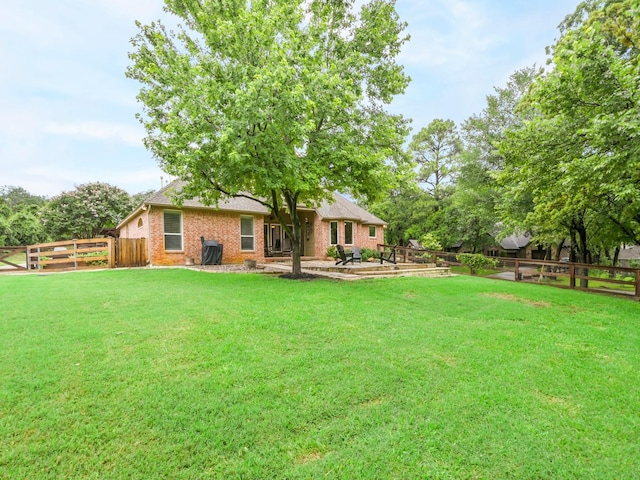 1951 Ravenwood Dr, Keller, TX 76262 - view of yard with a patio area