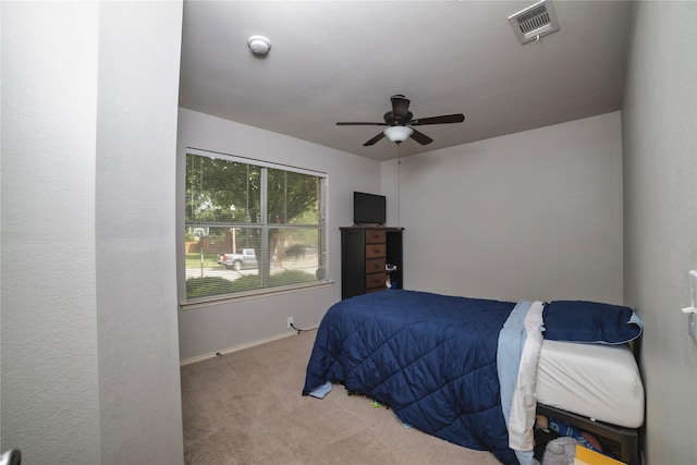 4009 Shiraz Dr, Denton, TX 76226 - bedroom featuring carpet flooring, baseboards, and a ceiling fan