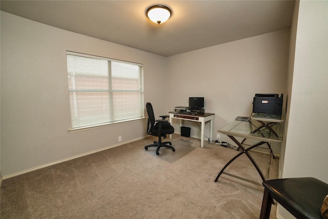 4009 Shiraz Dr, Denton, TX 76226 - carpeted office space featuring baseboards