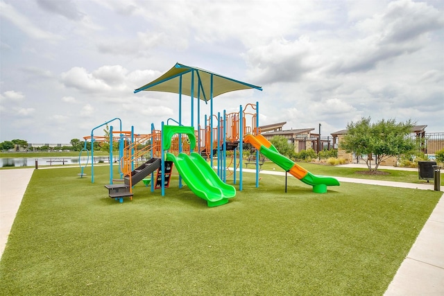 16556 White Fish Ln, Justin, TX 76247 - community jungle gym with a yard