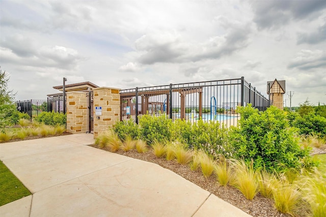 16556 White Fish Ln, Justin, TX 76247 - view of gate