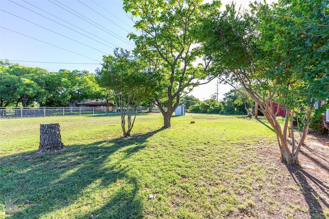 821 Cherry Ln, Clyde, TX 79510 - view of yard