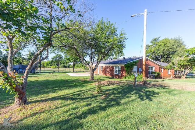 821 Cherry Ln, Clyde, TX 79510 - view of yard