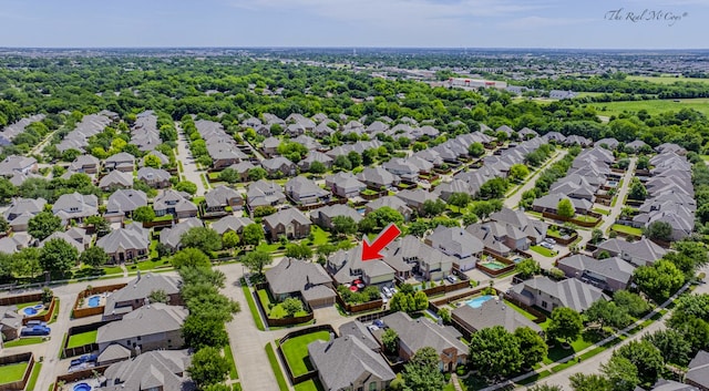 1217 Kent Brown Rd, Garland, TX 75044 - aerial view of residential area