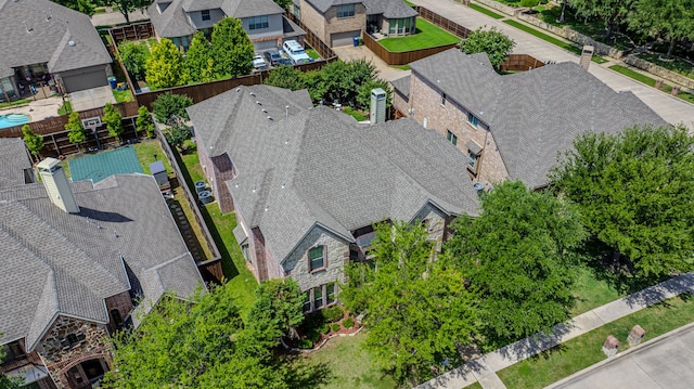 1217 Kent Brown Rd, Garland, TX 75044 - aerial perspective of suburban area