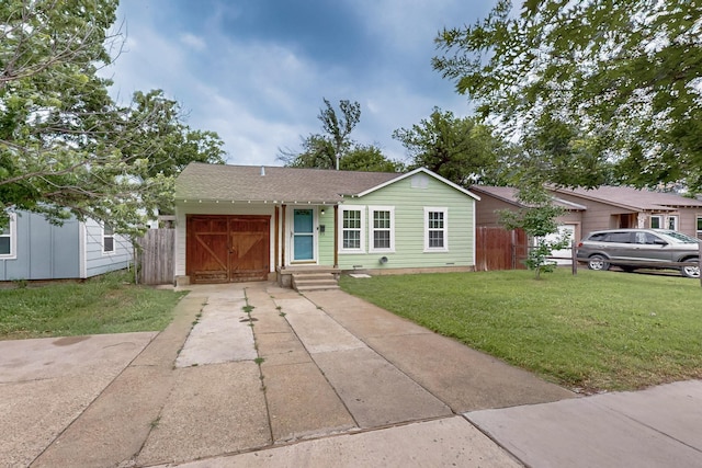 3617 Willing Ave, Fort Worth, TX 76110 - single story home with driveway, an attached garage, and a shingled roof