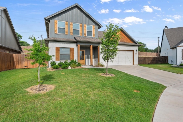 1321 Thistle Hill Trl, Weatherford, TX 76087 - view of front facade featuring concrete driveway, board and batten siding, and an attached garage