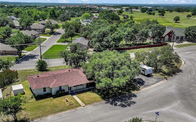 323 W Rentz St, Weatherford, TX 76086 - drone / aerial view