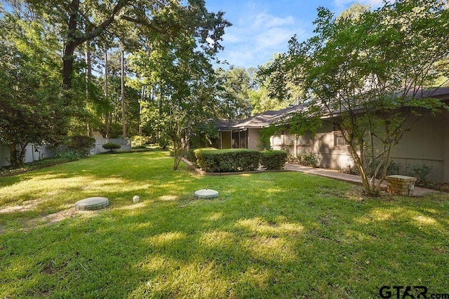 641 Hideaway Ln E, Hideaway, TX 75771 - view of yard