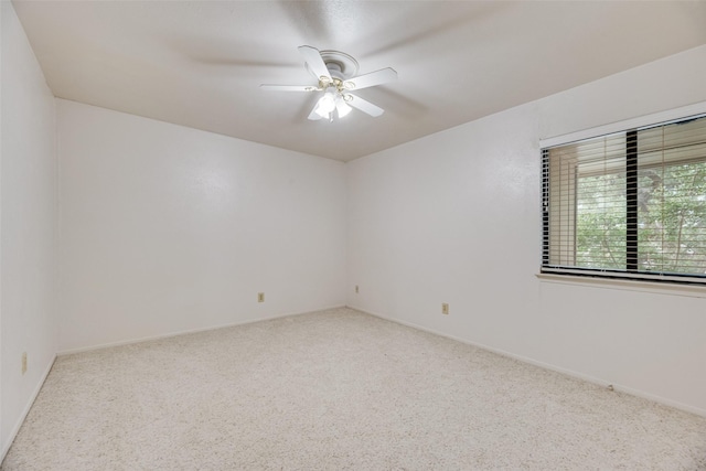 2807 Lineville Dr Unit 104, Farmers Branch, TX 75234 - carpeted spare room with ceiling fan and baseboards