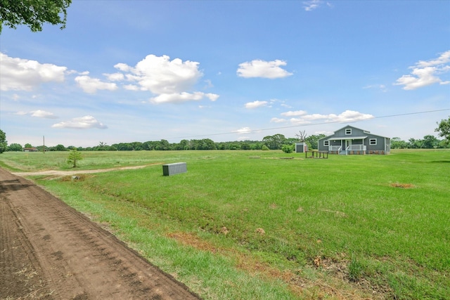 1083 Vz County Road 1319, Grand Saline, TX 75140 - view of grassy yard with a rural view