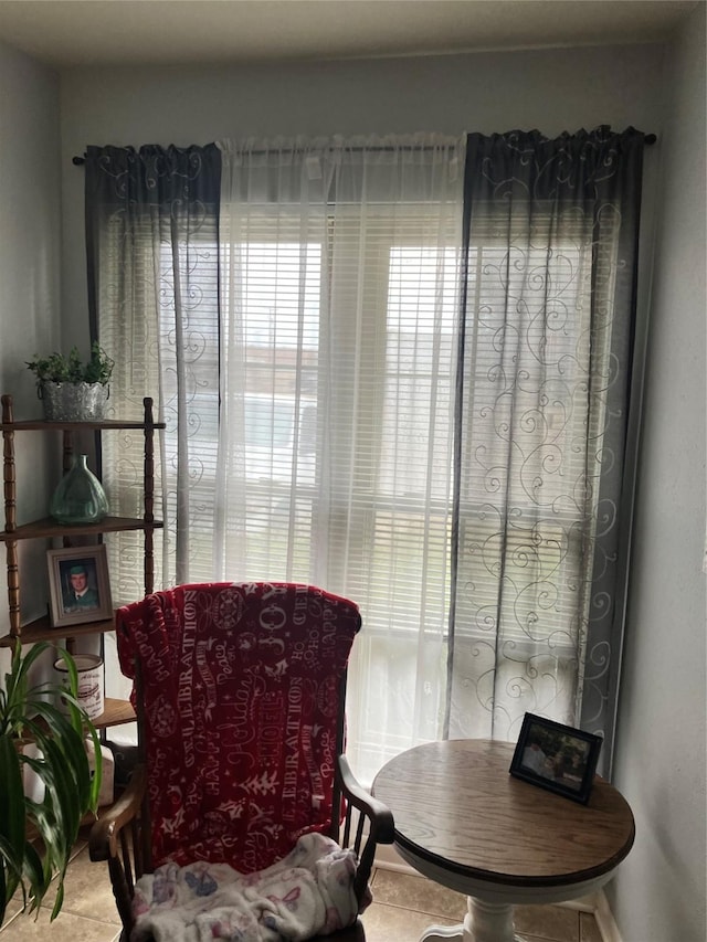 9008 Sara Ln Unit 1, Shreveport, LA 71118 - sitting room featuring tile patterned floors