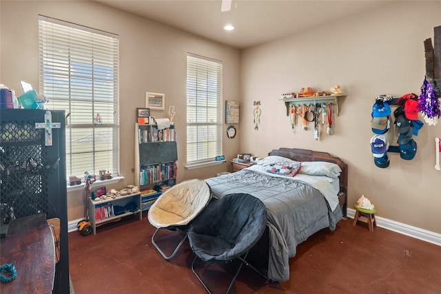 415 Stone Mountain Ct, Cresson, TX 76035 - bedroom featuring baseboards and recessed lighting