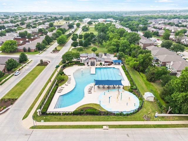 8400 Sioux Trl, Aubrey, TX 76227 - aerial view of a pool area