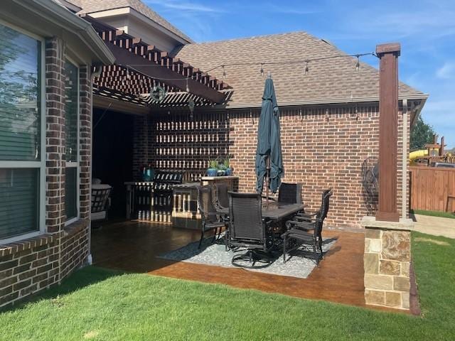 897 Clear Water Dr, Allen, TX 75013 - view of patio / terrace