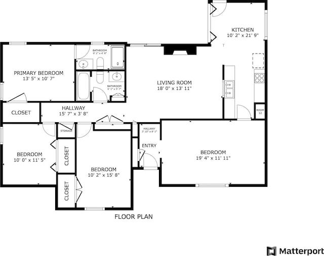 2725 Rustown Dr, Mesquite, TX 75150 - home floor plan