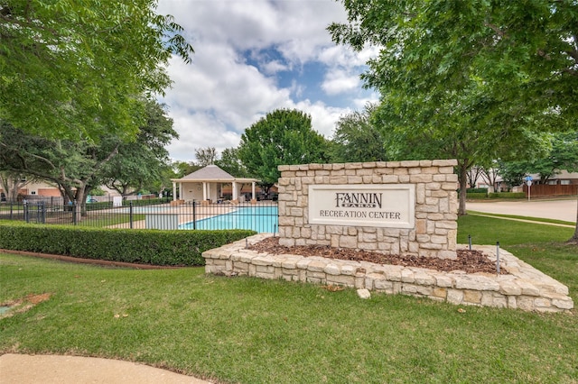 6506 Parkside Dr, Arlington, TX 76001 - view of community sign
