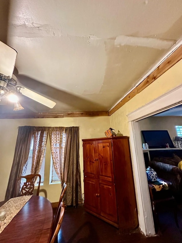 803 S Oak Cliff Blvd, Dallas, TX 75208 - dining area featuring ceiling fan