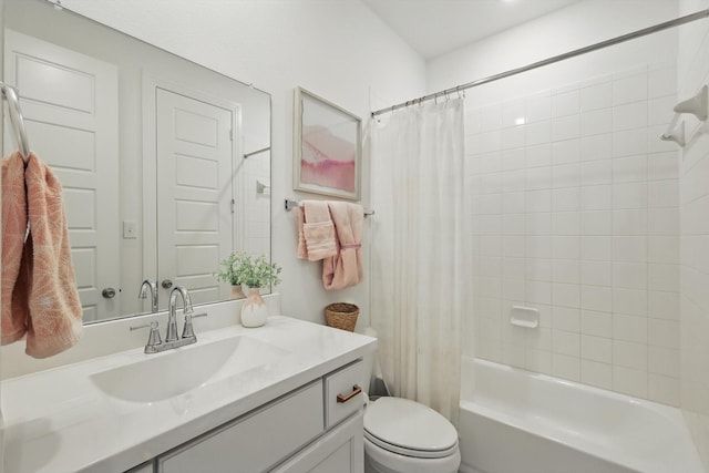 1809 Lithgow Rd, Celina, TX 75009 - full bathroom with vanity, toilet, and shower / bath combo with shower curtain
