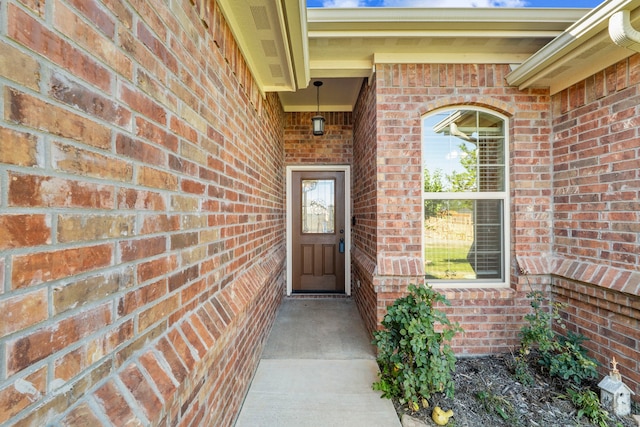 2304 Forest Hill Ln, Granbury, TX 76048 - view of exterior entry with brick siding