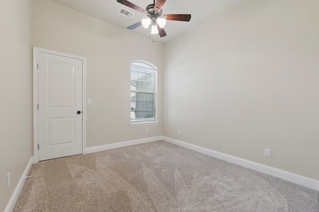 2304 Forest Hill Ln, Granbury, TX 76048 - carpeted spare room with ceiling fan and baseboards