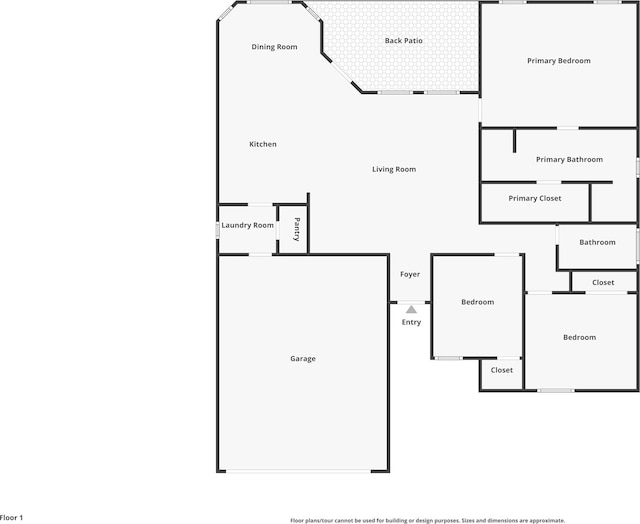 2304 Forest Hill Ln, Granbury, TX 76048 - floor plan / room layout