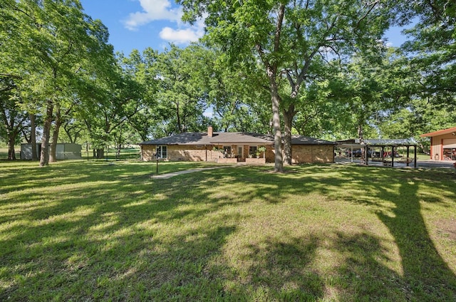 3280 Shady Grove Rd, Midlothian, TX 76065 - view of green lawn