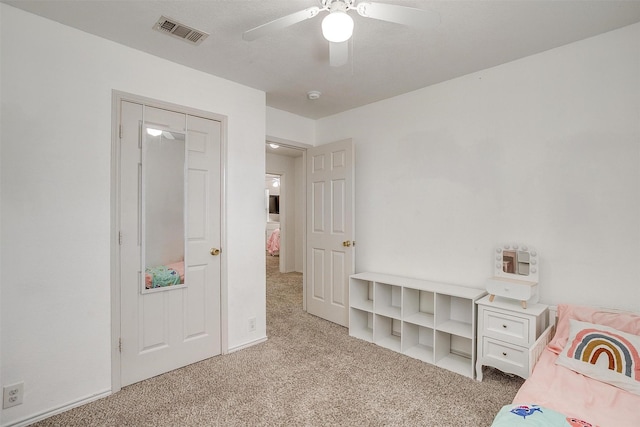 1308 Stetson Trl, Saginaw, TX 76131 - bedroom featuring carpet flooring and a ceiling fan