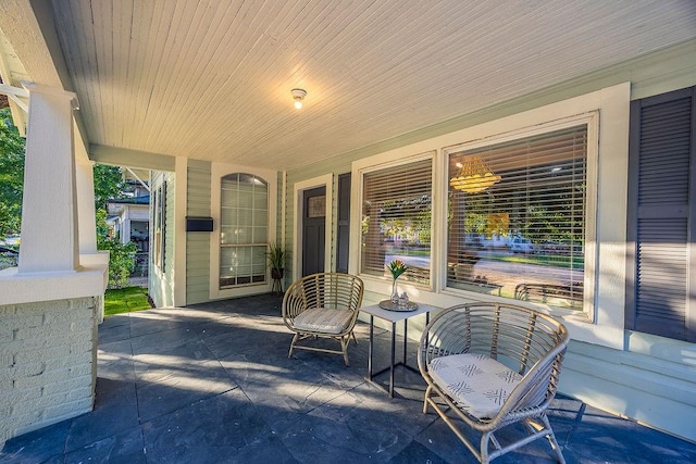 1410 Lee Ave, Fort Worth, TX 76164 - view of covered porch