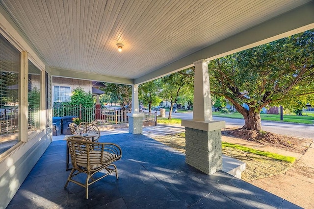 1410 Lee Ave, Fort Worth, TX 76164 - view of patio / terrace