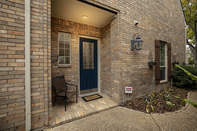 2324 Stone Creek Dr, Mckinney, TX 75072 - view of exterior entry featuring brick siding