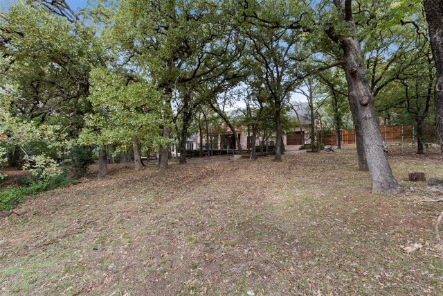 3206 Wintergreen Ter, Grapevine, TX 76051 - view of yard