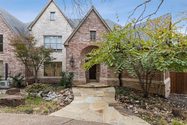 3206 Wintergreen Ter, Grapevine, TX 76051 - view of front facade featuring brick siding