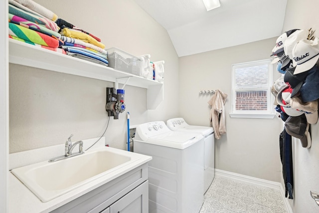 3613 Texas Dall Ct, Mckinney, TX 75071 - washroom with washing machine and clothes dryer and baseboards