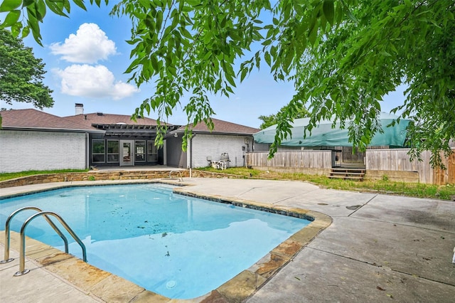 1425 Cassandra Cir, Desoto, TX 75115 - view of swimming pool with a patio area