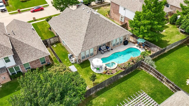 4824 Carolina Trace Trl, Fort Worth, TX 76244 - view of subject property featuring a pool area