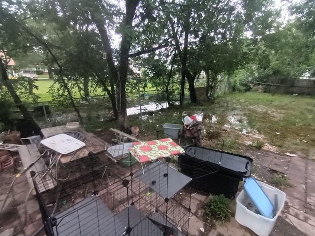 1123 Gilliam St, Bellmead, TX 76705 - view of wooden deck