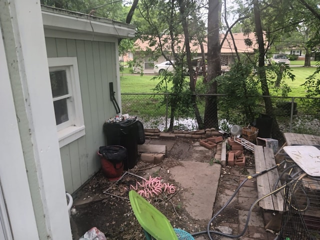 1123 Gilliam St, Bellmead, TX 76705 - view of patio