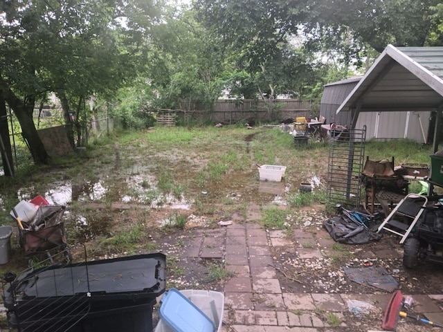 1123 Gilliam St, Bellmead, TX 76705 - view of yard