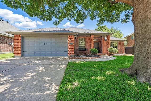 2602 Dogwood Trl, Mansfield, TX 76063 - ranch-style house with a garage, driveway, and brick siding