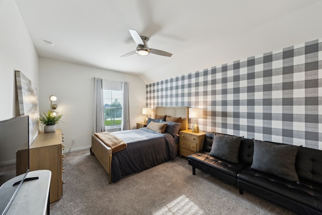 14326 Sedgegrass Dr, Frisco, TX 75033 - bedroom with carpet, a ceiling fan, and baseboards