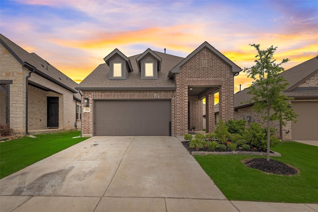 3044 Wind Knot Way, Royse City, TX 75189 - view of front facade featuring brick siding, a shingled roof, and a yard