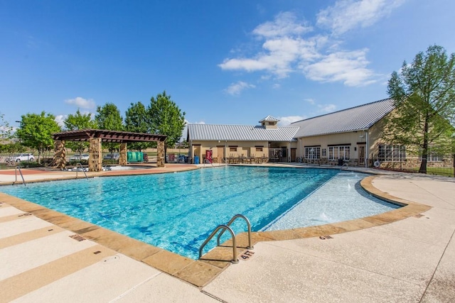 8230 Carter St, Lantana, TX 76226 - community pool with a patio