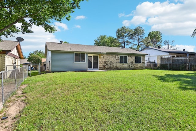 1509 Cedar Keys Dr, Lewisville, TX 75067 - back of house with brick siding