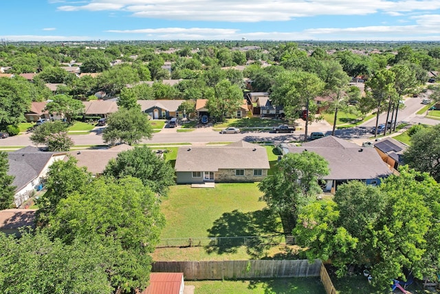 1509 Cedar Keys Dr, Lewisville, TX 75067 - aerial perspective of suburban area