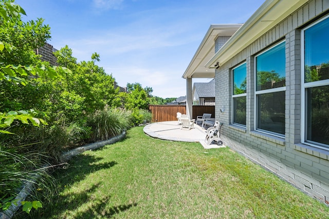 927 Leola Ln, Allen, TX 75013 - view of yard with a patio