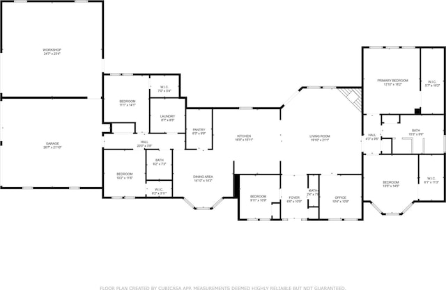 1114 Mount Ln, Rhome, TX 76078 - property floor plan