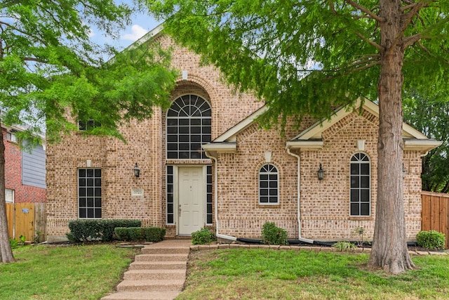 5723 Green Hollow Ln, The Colony, TX 75056 - traditional-style home with brick siding