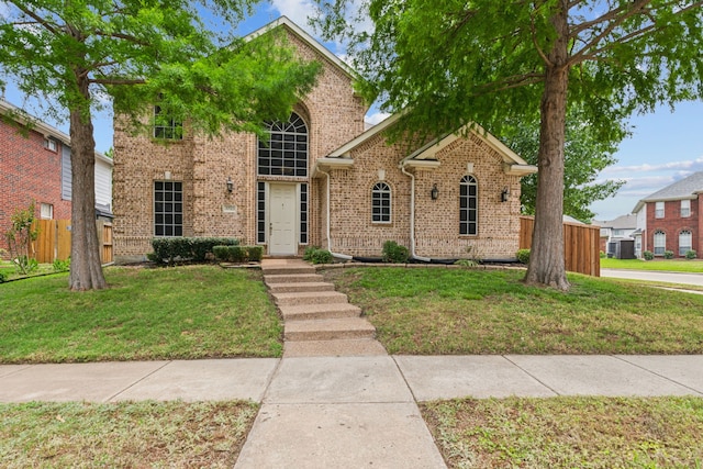 5723 Green Hollow Ln, The Colony, TX 75056 - traditional-style house with brick siding